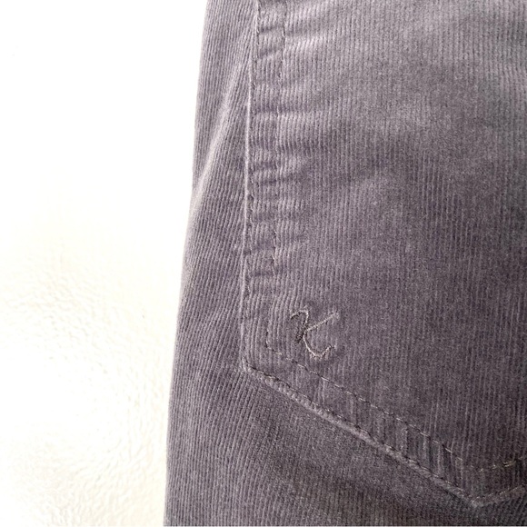 Kut from the Kloth Grey Corduroy Diana Skinny Pants - Picture 8 of 10